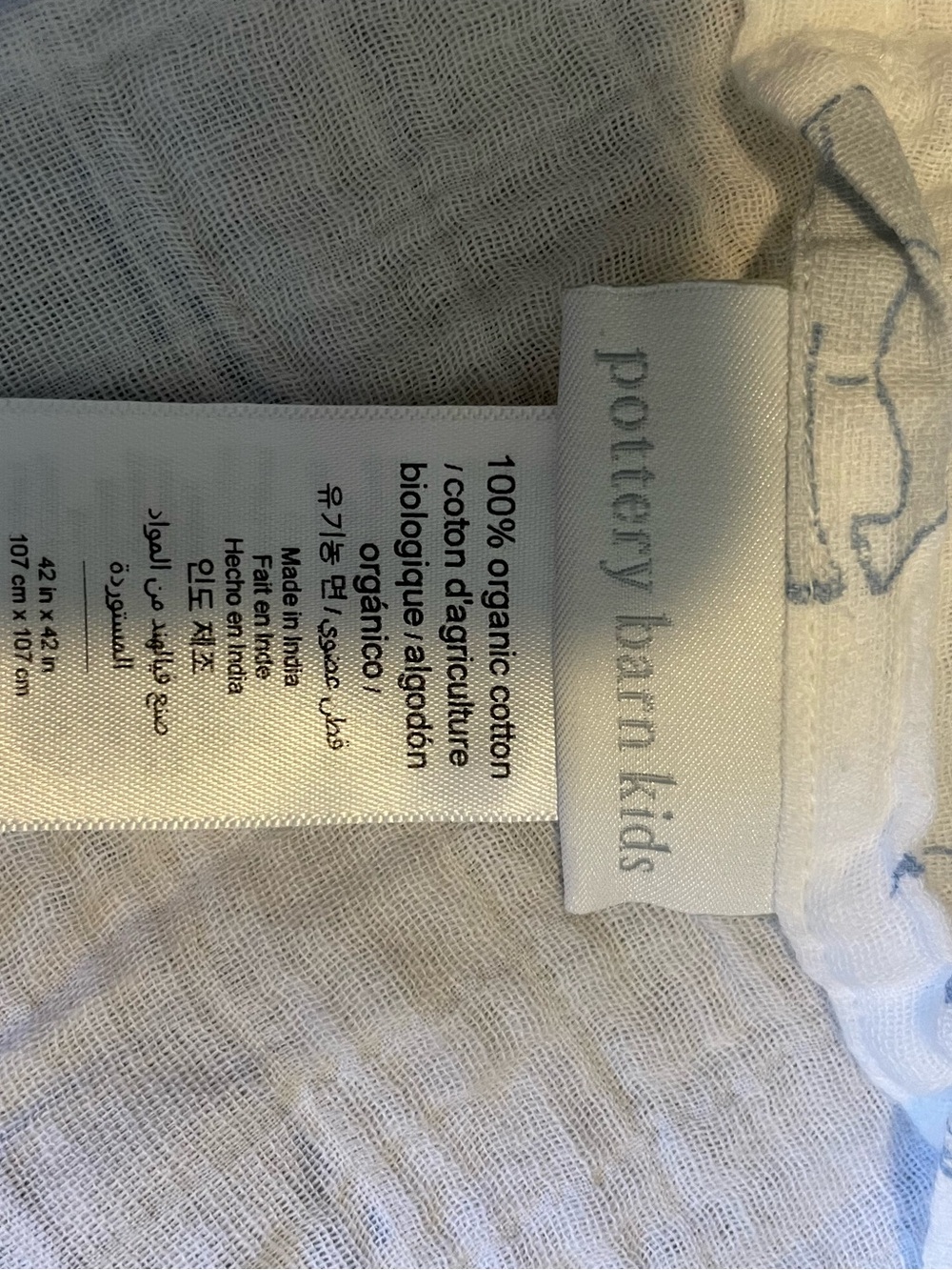 6pc Muslin Swaddle Blanket Bundle Angel Dear PBK Newcastle Western - Picture 14 of 16